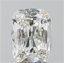 Natural Diamond 1.50 Carats, Cushion with  Cut, H Color, VS2 Clarity and Certified by GIA