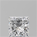 Diamante Natural 1.02 quilates, Princesa , Color E, claridad VVS2 y certificado GIA