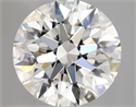 Natural Diamond 0.80 Carats, Round with Excellent Cut, I Color, VS1 Clarity and Certified by GIA