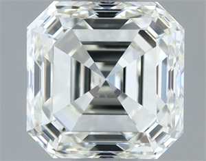 Foto Diamante Natural 1.00 quilates, Asscher , Color I, claridad VVS2 y certificado IGI de