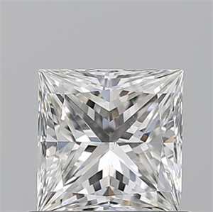 Picture of Natural Diamond 0.70 Carats, Princess with  Cut, G Color, VS2 Clarity and Certified by GIA