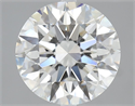 Natural Diamond 3.01 Carats, Round with Excellent Cut, F Color, VS2 Clarity and Certified by GIA