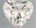 Natural Diamond 0.40 Carats, Heart with  Cut, J Color, VS1 Clarity and Certified by GIA