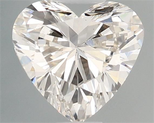 Foto Diamante Natural 0.40 quilates, Corazón , Color J, claridad VS1 y certificado GIA de