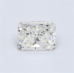Picture of 0.61 Carats, Radiant Diamond with  Cut, I Color, SI1 Clarity and Certified by GIA