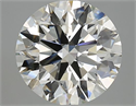 Diamante Natural 4.01 quilates, Redondo , Color K, claridad SI2 y certificado GIA