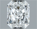 Natural Diamond 1.00 Carats, Radiant with  Cut, E Color, SI2 Clarity and Certified by GIA