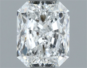 Picture of Natural Diamond 1.00 Carats, Radiant with  Cut, E Color, SI2 Clarity and Certified by GIA