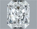 Natural Diamond 1.00 Carats, Radiant with  Cut, E Color, SI2 Clarity and Certified by GIA