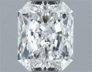 Picture of Natural Diamond 1.00 Carats, Radiant with  Cut, E Color, SI2 Clarity and Certified by GIA