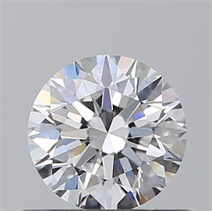 Foto Diamante Natural 0.60 quilates, Redondo , Color D, claridad IF y certificado GIA de