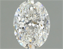 Natural Diamond 1.01 Carats, Oval with  Cut, D Color, VS1 Clarity and Certified by GIA