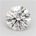 Del inventario de diamantes de laboratorio, 1.54 quilates, Redondo , Color E, claridad VS2 y certificado IGI