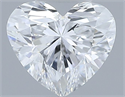 Natural Diamond 0.33 Carats, Heart with  Cut, D Color, VS1 Clarity and Certified by GIA