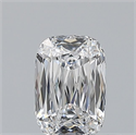 Natural Diamond 0.52 Carats, Cushion with  Cut, E Color, VS1 Clarity and Certified by GIA
