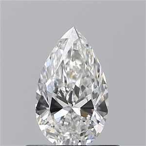 Picture of Natural Diamond 0.50 Carats, Pear with  Cut, F Color, VS2 Clarity and Certified by GIA