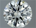 Natural Diamond 0.50 Carats, Round with Excellent Cut, I Color, VS1 Clarity and Certified by IGI