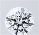 Lab Grown Diamond 8.05 Carats, Round with Ideal Cut, E Color, VVS2 Clarity and Certified by IGI