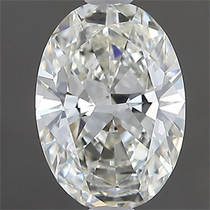 Foto Diamante Natural 0.80 quilates, Ovalado , Color J, claridad VVS2 y certificado GIA de