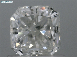 Foto Diamante Natural 1.01 quilates, Radiante , Color K, claridad I1 y certificado GIA de