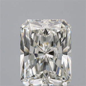 Picture of Natural Diamond 0.71 Carats, Radiant with  Cut, H Color, VVS1 Clarity and Certified by GIA