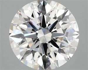 Picture of Lab Grown Diamond 3.07 Carats, Round with Ideal Cut, F Color, VVS2 Clarity and Certified by IGI