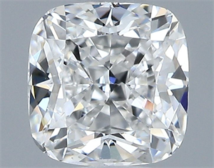 Foto Diamante Natural 0.50 quilates, Del cojín , Color F, claridad VS1 y certificado GIA de