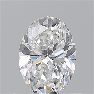 Foto Diamante Natural 0.70 quilates, Ovalado , Color E, claridad SI1 y certificado GIA de