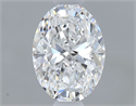Diamante Natural 0.50 quilates, Ovalado , Color D, claridad IF y certificado GIA