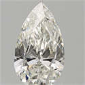 Natural Diamond 1.01 Carats, Pear with  Cut, I Color, SI1 Clarity and Certified by GIA