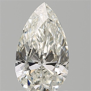 Picture of Natural Diamond 1.01 Carats, Pear with  Cut, I Color, SI1 Clarity and Certified by GIA
