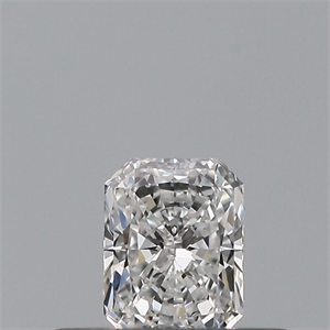 Picture of Natural Diamond 0.23 Carats, Radiant with  Cut, E Color, VVS1 Clarity and Certified by GIA