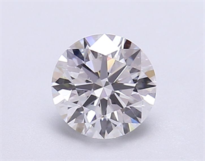 Picture of Lab Grown Diamond 1.07 Carats, Round with Ideal Cut, D Color, VS2 Clarity and Certified by IGI