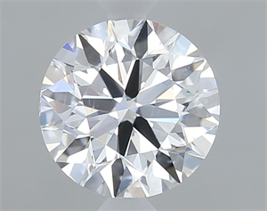 Picture of Natural Diamond 0.70 Carats, Round with Very Good Cut, D Color, SI1 Clarity and Certified by GIA