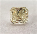 Natural Diamond 0.43 Carats, Radiant with  Cut, M Color, VS1 Clarity and Certified by GIA