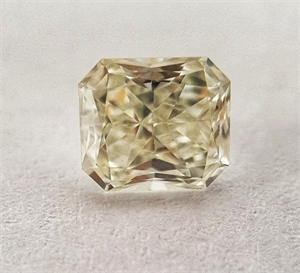 Picture of Natural Diamond 0.43 Carats, Radiant with  Cut, M Color, VS1 Clarity and Certified by GIA