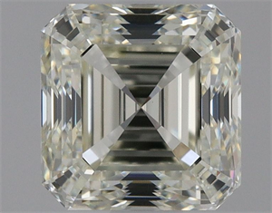 Picture of Natural Diamond 1.01 Carats, Asscher with  Cut, L Color, VS1 Clarity and Certified by GIA
