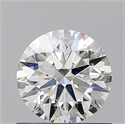 Diamante Natural 0.70 quilates, Redondo , Color F, claridad SI2 y certificado GIA
