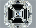 Diamante Natural 1.00 quilates, Asscher , Color I, claridad VS1 y certificado IGI