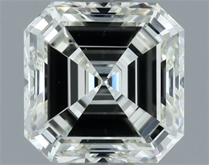Picture of Natural Diamond 1.00 Carats, Asscher with  Cut, I Color, VS1 Clarity and Certified by IGI