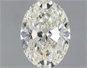 Natural Diamond 0.90 Carats, Oval with  Cut, I Color, VS2 Clarity and Certified by GIA