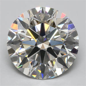 Picture of Lab Grown Diamond 3.84 Carats, Round with Ideal Cut, E Color, VS1 Clarity and Certified by IGI