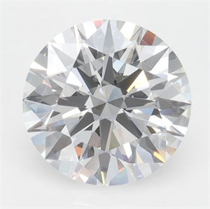 Picture of Lab Grown Diamond 1.93 Carats, Round with Ideal Cut, D Color, IF Clarity and Certified by IGI