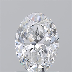 Picture of Natural Diamond 1.01 Carats, Oval with  Cut, D Color, VS2 Clarity and Certified by GIA