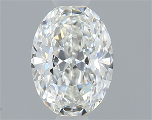 Picture of Natural Diamond 0.50 Carats, Oval with  Cut, H Color, VS1 Clarity and Certified by GIA