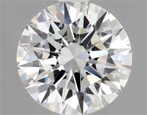 Picture of Natural Diamond 1.21 Carats, Round with Excellent Cut, D Color, FL Clarity and Certified by GIA