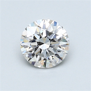 Picture of 0.70 Carats, Round Diamond with Excellent Cut, F Color, SI1 Clarity and Certified by GIA