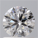 Diamante Natural 0.70 quilates, Redondo , Color E, claridad SI1 y certificado GIA