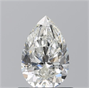 Natural Diamond 0.70 Carats, Pear with  Cut, H Color, VS2 Clarity and Certified by GIA
