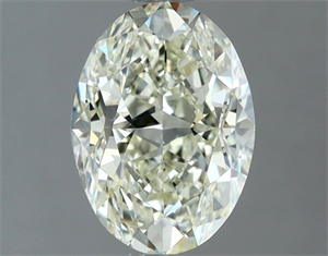 Picture of Natural Diamond 1.30 Carats, Oval with  Cut, K Color, VVS2 Clarity and Certified by IGI